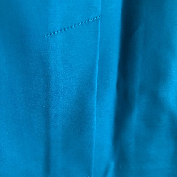 Gallia Moda Blue Pencil Skirt - Picture 4 of 5